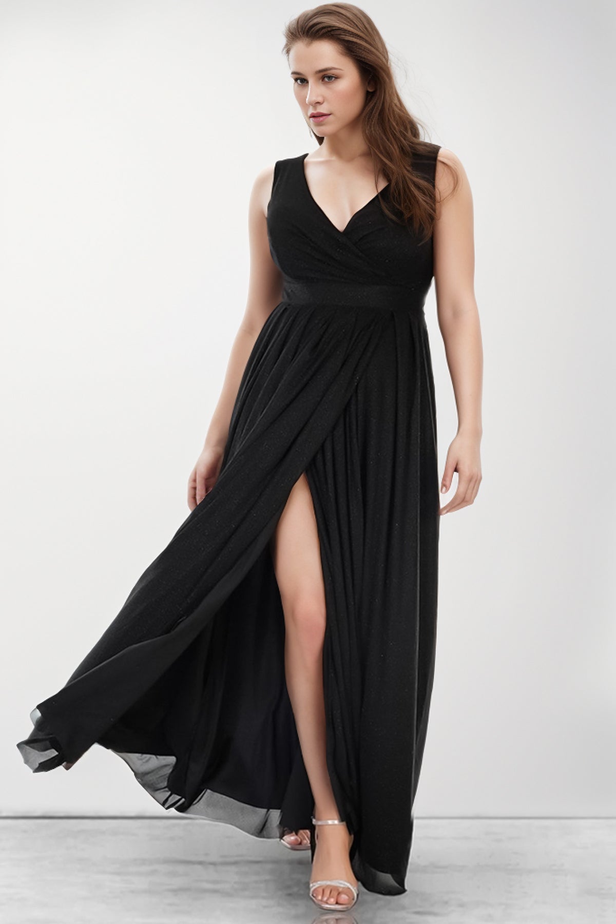Langes Maxikleid Hochzeitskleid Für Damen - NELB1000D9726SYH