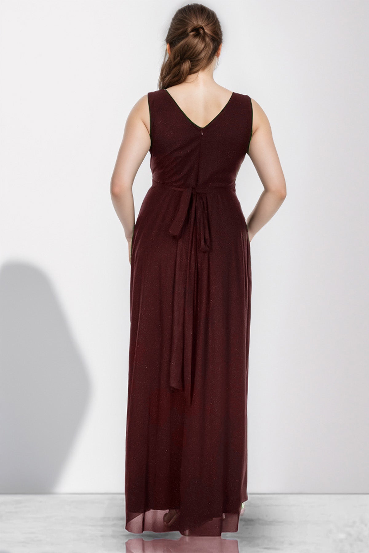 Langes Maxikleid Hochzeitskleid Für Damen - NELB1000D9726BRD