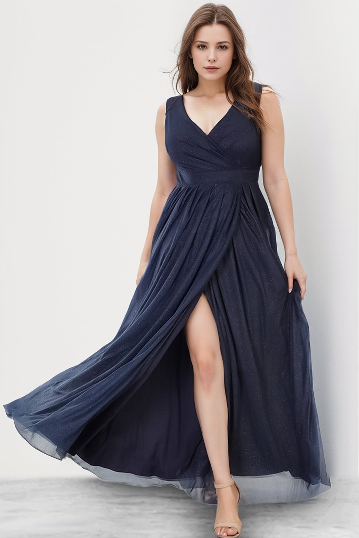 Langes Maxikleid Hochzeitskleid Für Damen - NELB1000D9726LCV