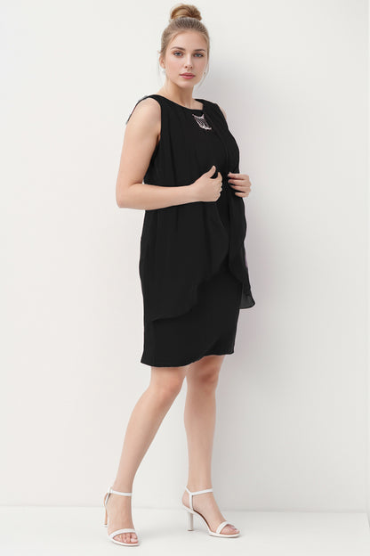 Midi-bruiloftjurk voor grote maten NYELB0553D9714SYH