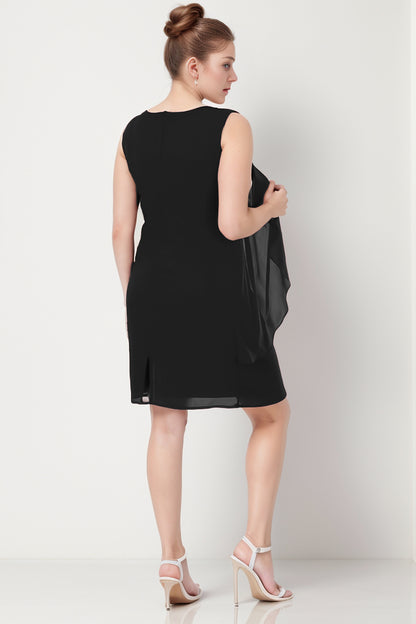 Midi-bruiloftjurk voor grote maten NYELB0553D9714SYH