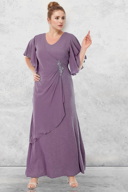 Long Maxi Dress Wedding Dress For Women - NELB0553D9732LİL