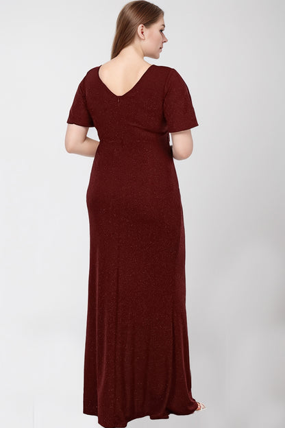 Langes Maxikleid Hochzeitskleid Für Damen - NYELB0553D9790BRD