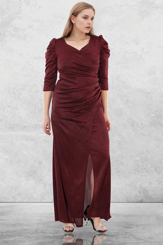 Langes Maxikleid Hochzeitskleid Für Damen - NELB0553D9803BRD