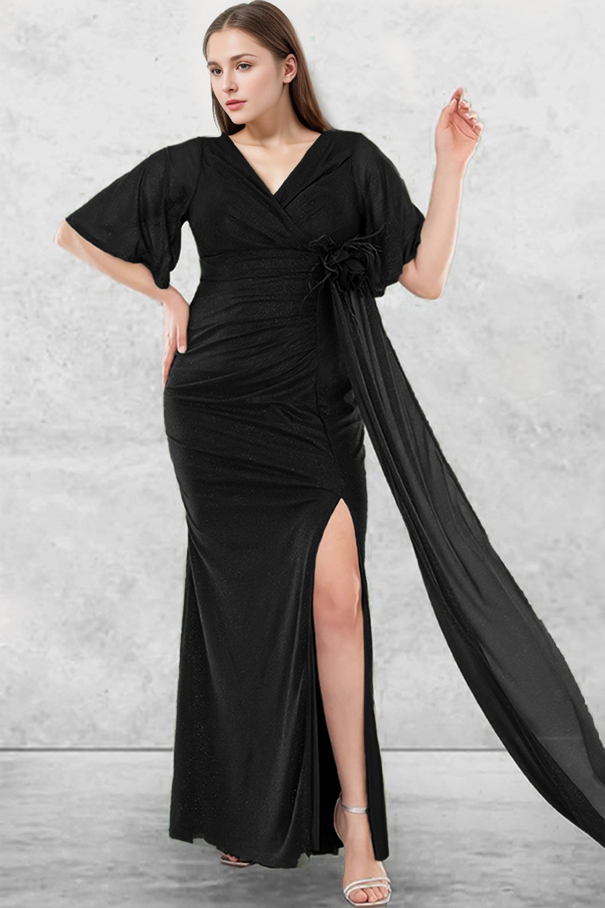 Langes Maxikleid Hochzeitskleid Für Damen - NYELB0553D9821SYH